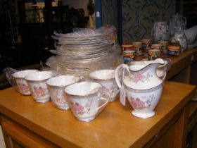A quantity of Royal Doulton 'Canton' pattern tea a