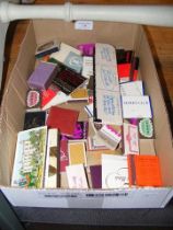 A quantity of matchboxes and strikers