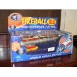 A vintage boxed Fireball XL5 World Space Patrol ai