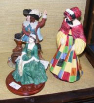 Three Royal Doulton figures including 'The Parsons