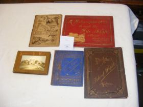 Five Isle of Wight souvenir tourist books