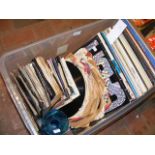 Various collectable LP's and singles together with