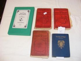 Five books relating to The Isle of Wight including