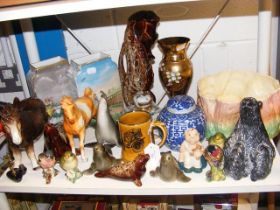 Collectable china, including Wade and Sylvac