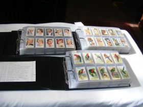 Three albums of collectable cigarette cards