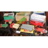 Vintage Dinky and other die cast model vehicles