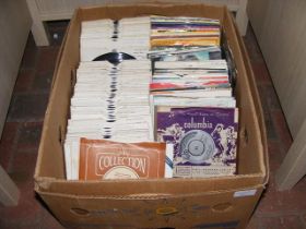 A quantity of 45 rpm vinyl records