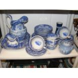 Blue and white ware