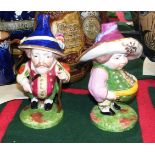 A pair of Royal Crown Derby Mansion House Dwarves