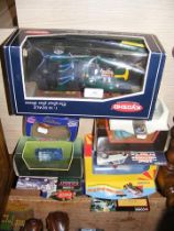 Boxed die cast model vehicles, including Corgi and