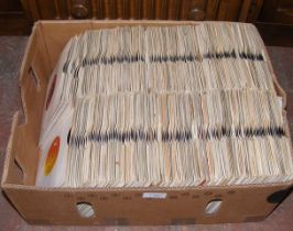 A large quantity of 45 rpm vinyl records