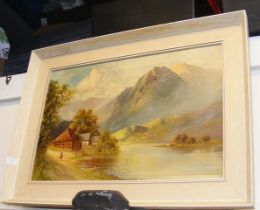 FRANCIS. E. JAMIESON - antique oil on canvas