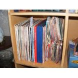 Vinyl records, including LP albums and singles