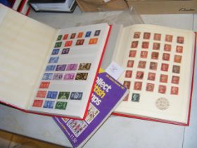 Two albums containing GB Mint and used stamps