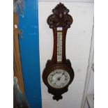 An aneroid barometer