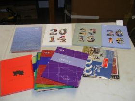 A selection of year books relating to Jersey