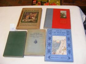 Five volumes relating to The Isle of Wight