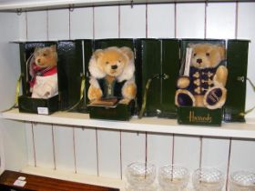 Three Harrods Merrythought Bears