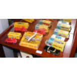 Vintage Dinky and Corgi die cast model vehicles