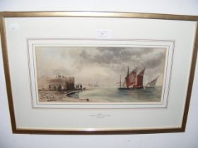 THOMAS BUSH HARDY - watercolour of Dort - signed a