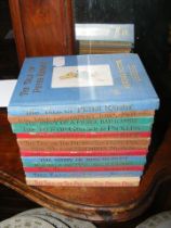 Thirteen vintage Beatrix Potter books, twelve with