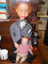 A vintage 1970's 'Mister Parlanchin' Ventriloquist