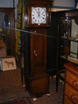 A 19th century 30 hour long case clock by Claridge