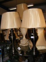 Assorted table lamps