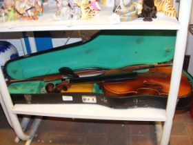 A violin in case