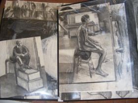A selection of sketches by J MOORE