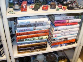 A collection of Danielle Steel hardback novels