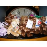 Assorted TY Beanie Babies Bears