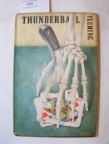 A First Edition Ian Fleming Thunderball with dust