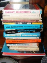 A quantity of railway and locomotive books and pam