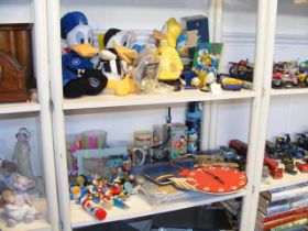 A selection of Walt Disney Donald Duck memorabilia