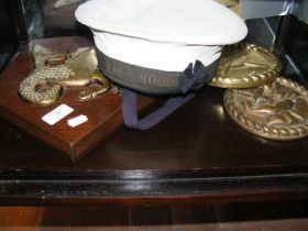 An original HMS Hood Sailor's cap, together with c