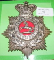 The 3rd Volunteer Battalion (Liverpool) badge