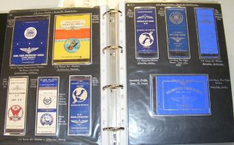 Three albums of United States WWII book m