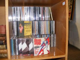 A quantity of David Bowie CD's