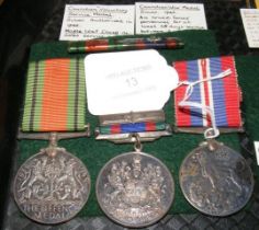 Canadian Voluntary Service medal with Maple Leaf c