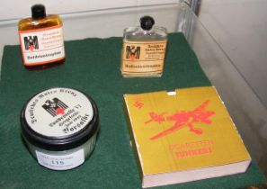 Four various German Second World War artefacts, in