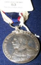 George V Royal Fleet Reserve Long Service medal