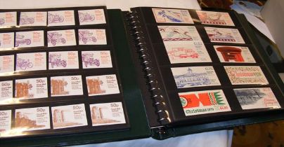 GB stamp booklets and prestige booklets in two del
