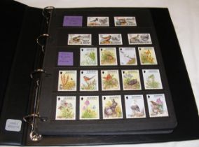 An album of Mint flora and fauna sheets and presti