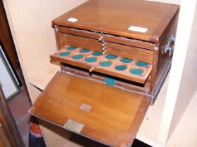 A coin cabinet