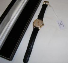 A gents 9ct Astral vintage wrist watch