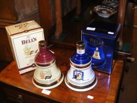 An unopened Bell's Commemorative Scotch Whiskey de