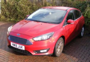 FROM A DECEASED ESTATE - A Ford Focus 5 door hatchback automatic car