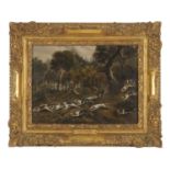 SAM RAVEN (1775-1847) AN EARLY 19TH CENTURY OIL ON PANEL