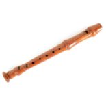 A TWO SECTION KUNG SOPRANINO RECORDER